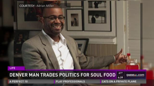 Denver man trades politics for soul food