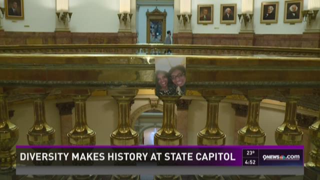 Diverse group makes history at State Capitol